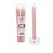 CONF 2 CANDELE CONICHE PROFUMATE ETEREA 2X18 FIORI DI PESCO