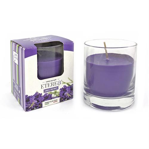 BICCHIERE VETRO ETEREA 120GR 6,5X7,2 LAVANDA